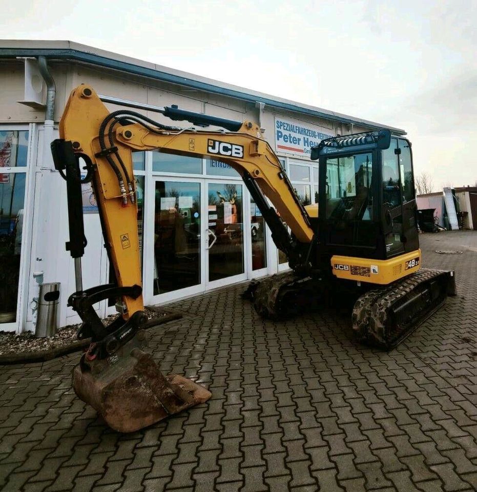 JCB * Miete * Minibagger JCB 48Z * 5t Vermietung in Erfurt