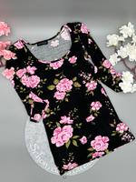 Dreiviertel Shirt mit Blumen von Melrose Sachsen - Dohna Vorschau