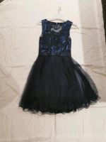 Abendkleid dunkelblau mit Pailletten Laona Größe 34 Bayern - Haibach Unterfr. Vorschau