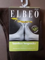 NEU ELBEO Bambus Longsocks Gr. 39-42 braun Kniestrümpfe Damen Baden-Württemberg - Fellbach Vorschau