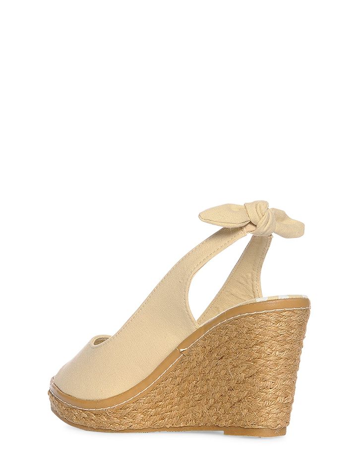 Benetton Wedges, Sandale, Sandalette, beige, 41 in Frankfurt am Main