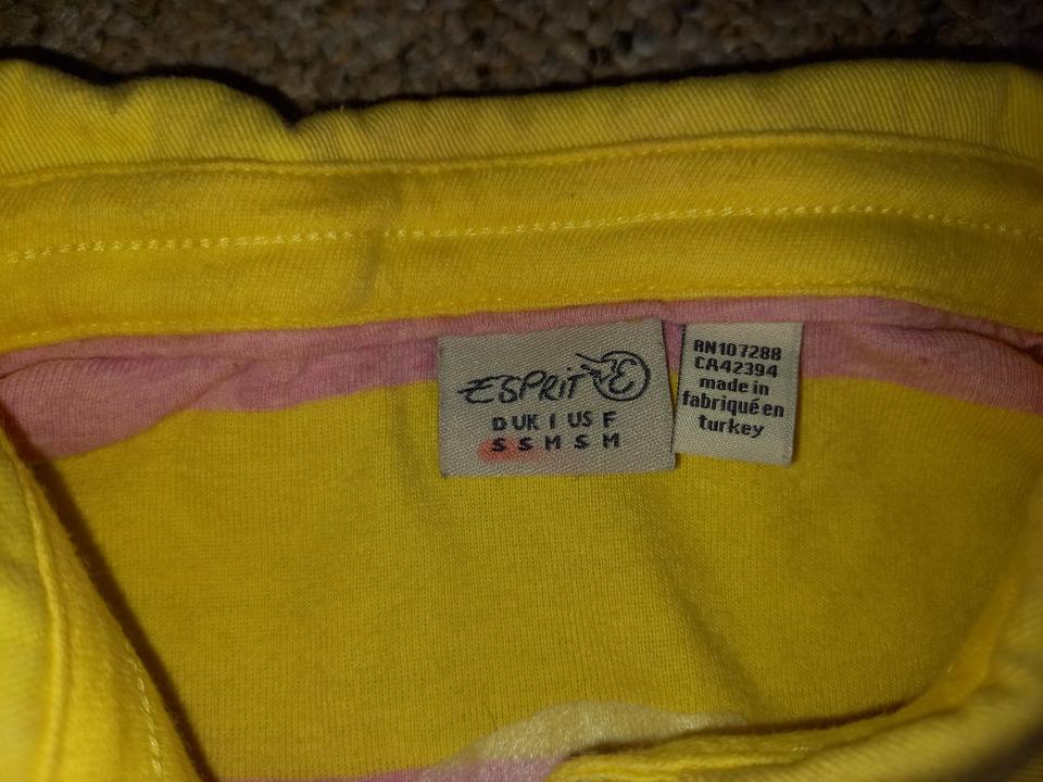 Poloshirts EDC by Esprit lila gelb Gr. S / 36 - 170-176 in Sonnefeld
