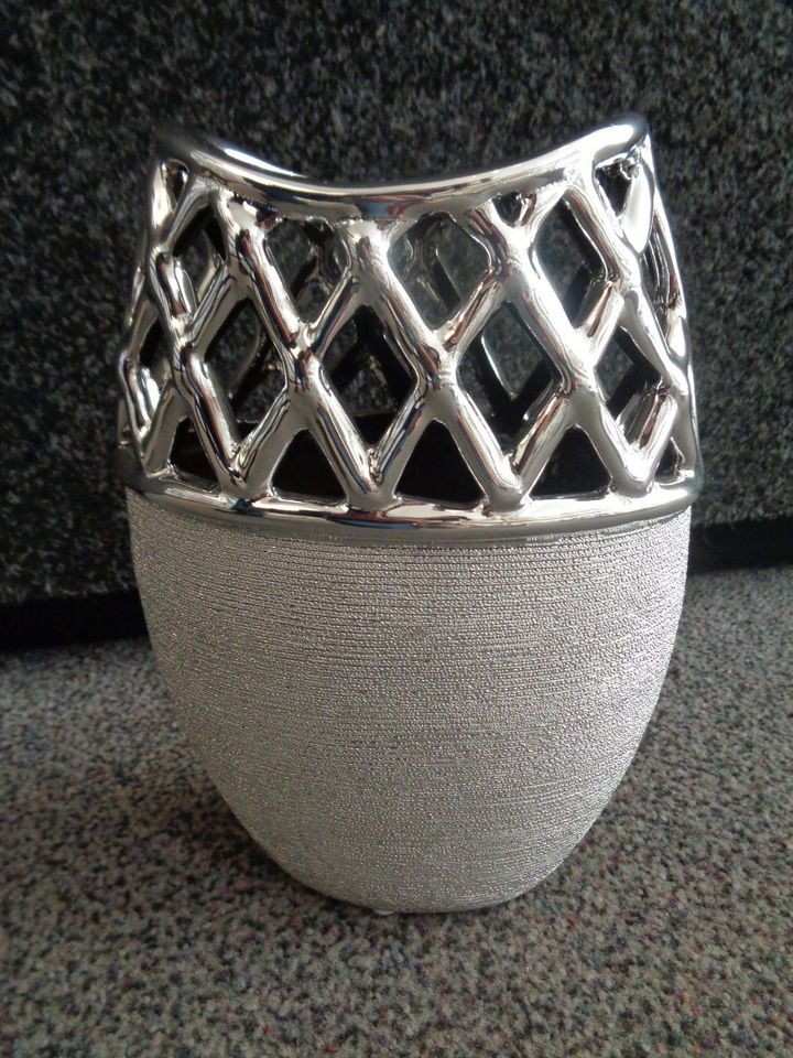 formano Blumenvase - silber, Neuware in Oftersheim