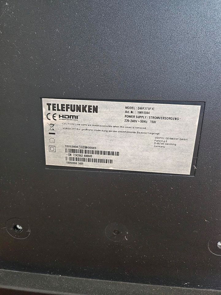 Telefunken TV in Hünfelden