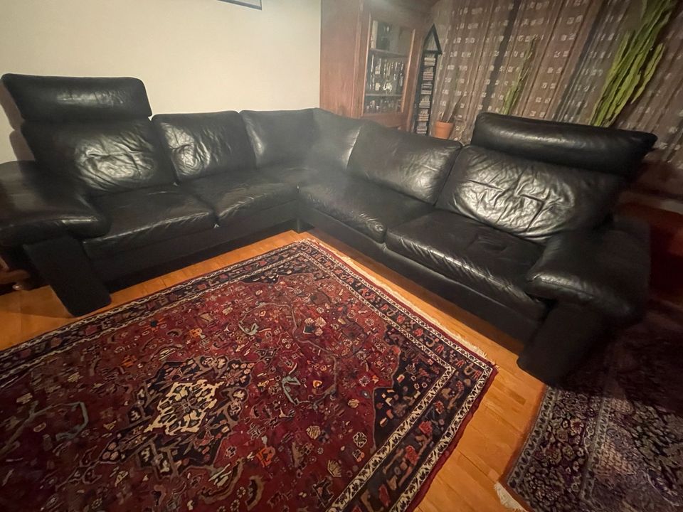 Leder Sofa Couch Garnitur - COR in Eckersdorf