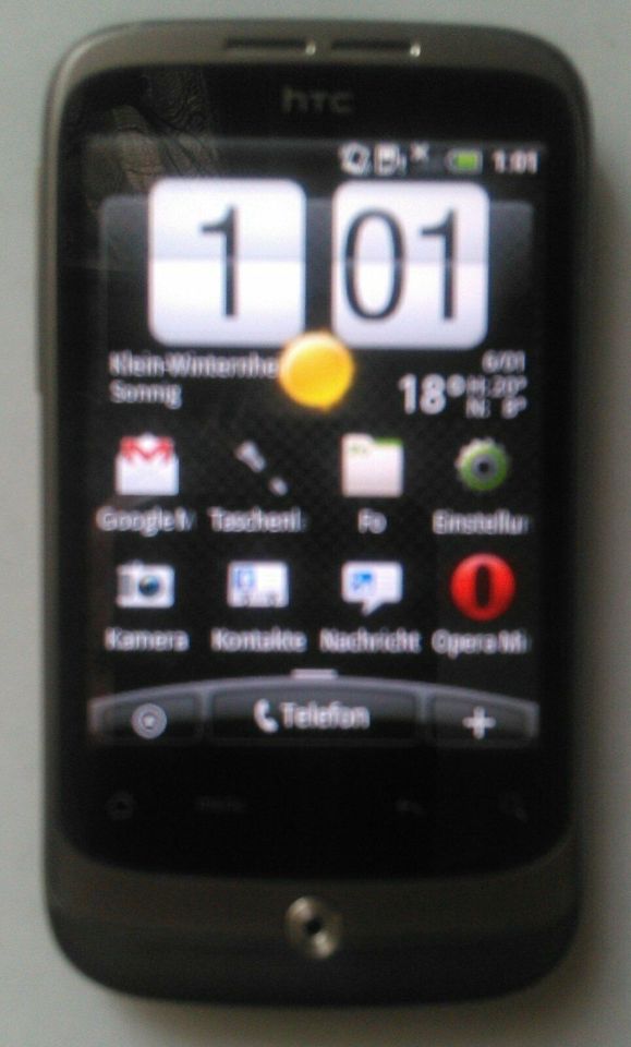 Smartphone - Phone - Telefon - HTC Wildfire A333 in Klein-Winternheim