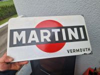 Emailschild Martini Vermouth 43x23cm Bayern - Obernburg Vorschau