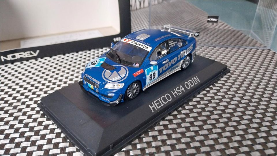 HEICO HS4 ODIN Volvo S40 24H Nürburgring 2007 1:43 Norev OVP in Walluf