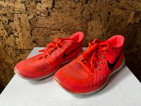 NIKE Laufschuhe Free Run 5.0 in Neon Rot Orange, Gr. 38 Bayern - Mönchberg Vorschau
