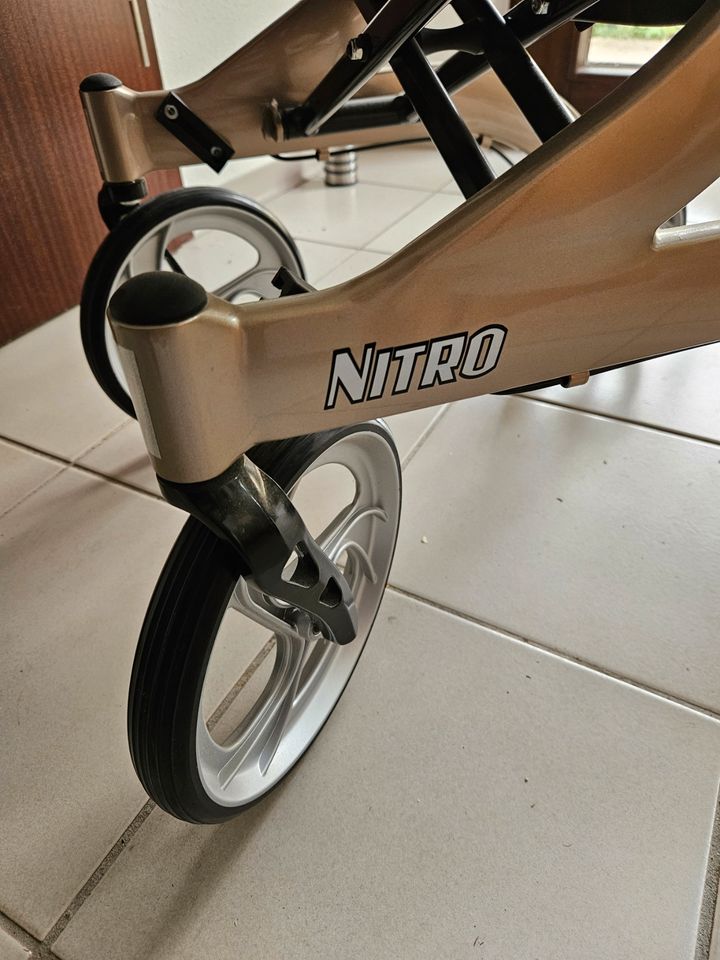 Rollator Nitro XS (Drive Medical) champagner neu + unbenutzt in Sankt Augustin