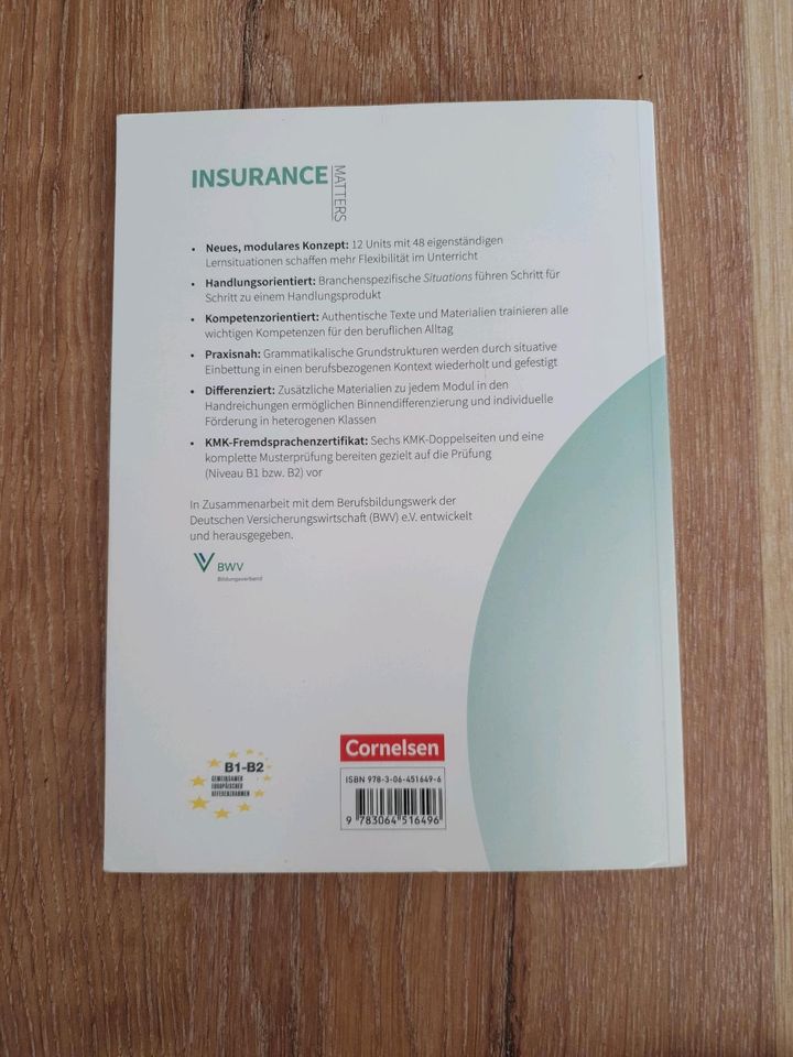 Insurance Matters 3rd Edition | Cornelsen | BWV Bildungsverband in Weißandt-Gölzau