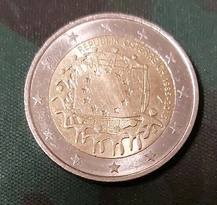 2 Euro Münze Republik Österreich 1986-2015 in Schwabach