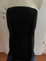 Benetton Fransen Kleid Partykleid strapless schwarz Jersey S Neu Düsseldorf - Eller Vorschau