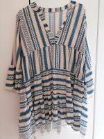 Leichte Tunika Bluse blau weiß Gr L - XL neu Nordrhein-Westfalen - Menden Vorschau