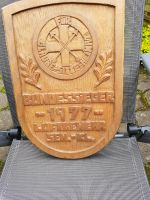 Schweres Eichen Relief als Preis Trophäe 1977 Nordrhein-Westfalen - Hellenthal Vorschau