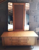 Vintage Sideboard mit Spiegel und Glasabdeckung, original 60er! Baden-Württemberg - Willstätt Vorschau