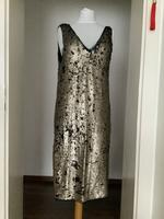 Vila Party Cocktail Kleid L Gold/schwarz Pailletten Köln - Porz Vorschau