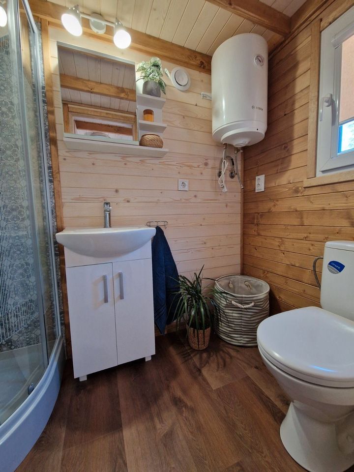 Tiny House Anna | 7.20m | 2 SCHLAFLOFT | PELLETOFEN! | Winterfest | Schlüsselfertig | Mobilheim | Mobilhaus | Gartenhaus in Wendeburg