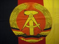 DDR Banner / Flagge, alt 75 cm x 120 cm, aus schwerer Baumwolle! Niedersachsen - Gifhorn Vorschau