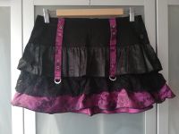 Tripp NYC Gothic Minirock Gr. 36/S Spitze Satin Tüll schwarz lila Nordrhein-Westfalen - Mülheim (Ruhr) Vorschau