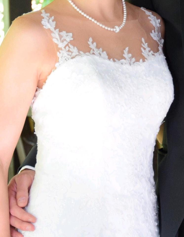 Brautkleid von Lilly in 34/36 mit Jäckchen, Tasche und Haarreif in Ottweiler