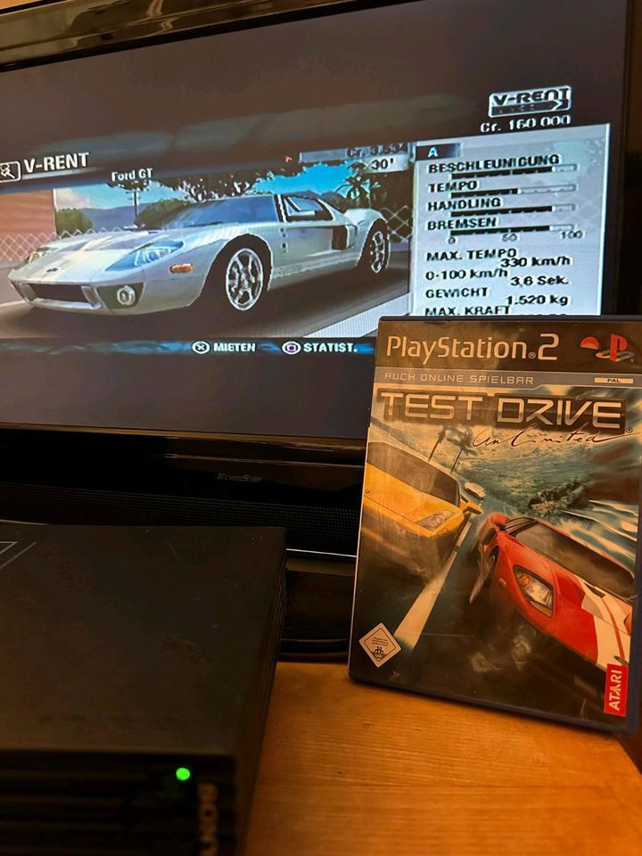 Ps2 - Test Drive - mit Anleitung in Potsdam