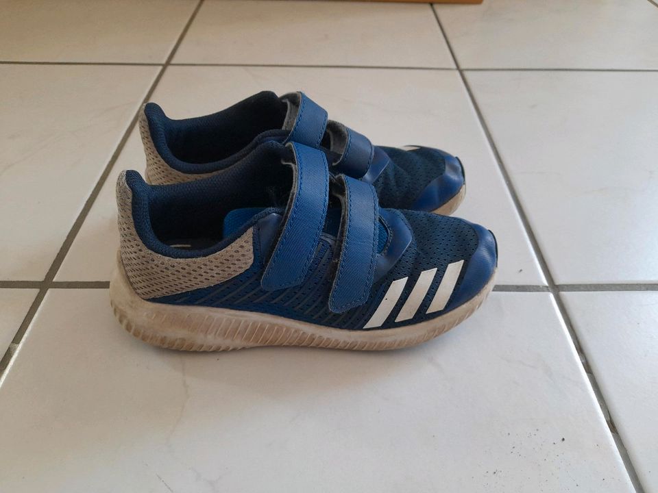 Adidas Schuhe Gr 30 Klett blau Turnschuhe in Schloß Holte-Stukenbrock