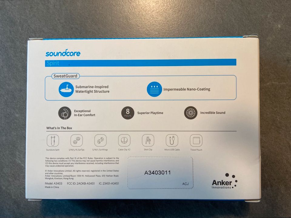 Kopfhörer Bluetooth Wireless Spirit soundcore by Anker in Köln