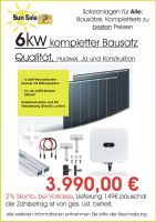 Solaranlage 6kW Komplettset Qualität Bayern - Marzling Vorschau