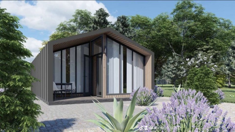 Tinyhaus Ferienhaus direkt am See - Typ "Antonia" - 42,5 m² in München