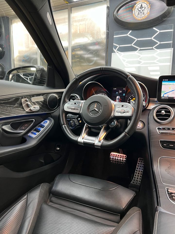 AMG C63 Mercedes PAGA Navi Pano Carplay S205 in Kempten