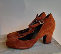 Pumps retro, Leder, Mary Jane, High heels, Steg,Riemchen, kämpgen Düsseldorf - Ludenberg Vorschau