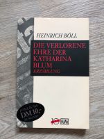 Buch: Die verlorene Ehre der Katharina Blum von Heinrich Böll Thüringen - Weimar Vorschau