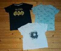 T-Shirts 122/128 neuwertig Batman, Dinos, Affe Bayern - Ahorn b. Coburg Vorschau