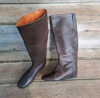 Damen Lederstiefel LANVIN 39 schokobraun 1x getragen Sachsen - Zwickau Vorschau