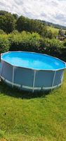 Intex Frame Metallrahmen Pool 366x122 rund blau Hessen - Hilders Vorschau