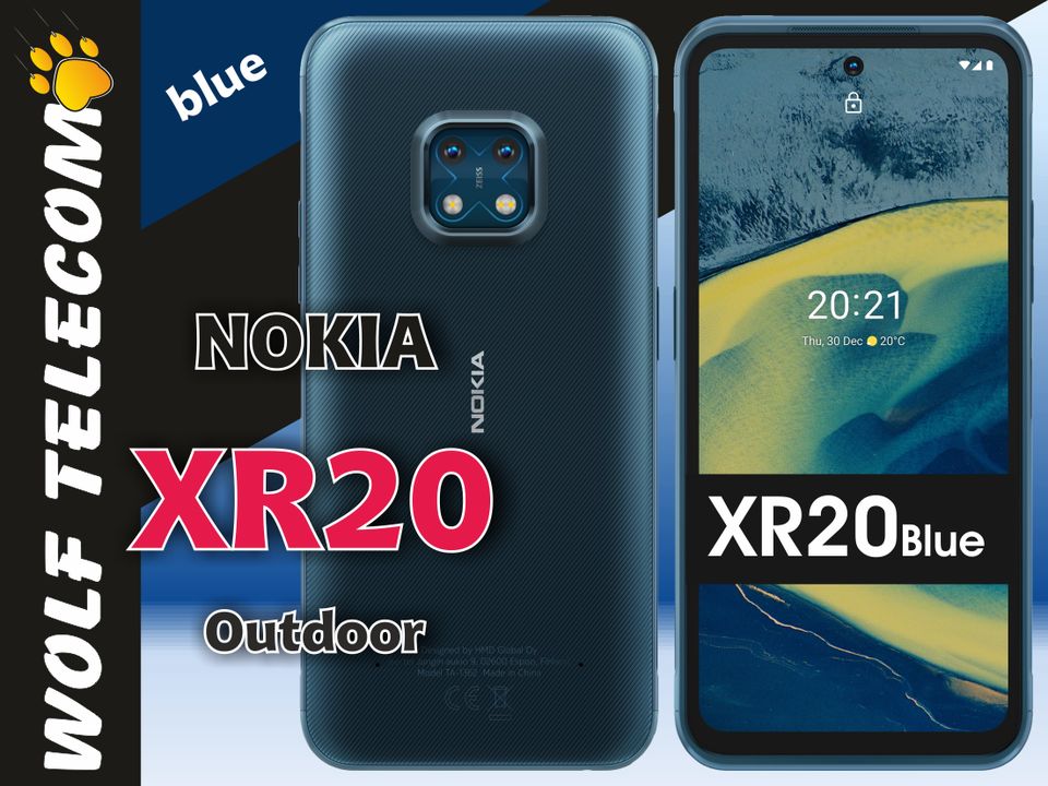 Nokia XR20 Outdoor-Smartphone blue - Neu inkl. RG + Garantie in  Rheinland-Pfalz - Andernach | Nokia Handy gebraucht kaufen | eBay  Kleinanzeigen ist jetzt Kleinanzeigen