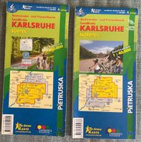 Pietruska Radwanderkarte Wanderkarte Karlsruhe Südteil Nordteil Baden-Württemberg - Karlsruhe Vorschau
