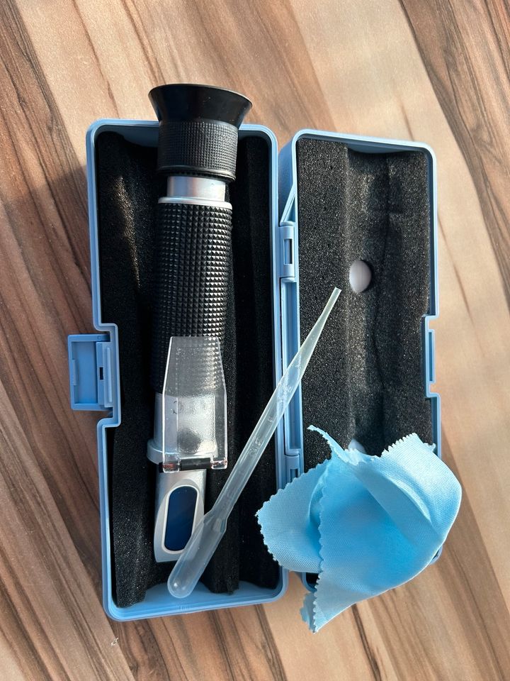 Salzwasser Refractometer, Salzgehalt Messer Aquarium in Sendenhorst