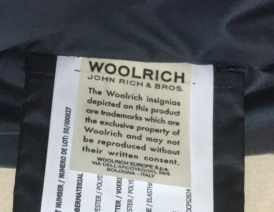 WOOLRICH Jacke NEU! Blouson US=XL Blau EAGLE PRINTED in Köln