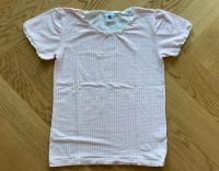 PETIT BATEAU Unterhemd / T-Shirt | rosa weiß | Gr. 12A / 150 Eimsbüttel - Hamburg Harvestehude Vorschau