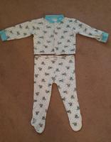 DDR Pyjama Schlafanzug Frottee Gr. 80 vintage retro waldorf Brandenburg - Ruhland Vorschau