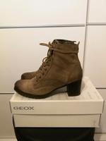 Braune schnür Stiefeletten/ Boots gr. 37 von Geox Bayern - Mönchberg Vorschau