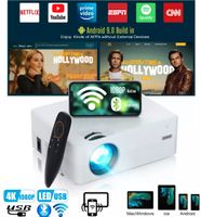 4K WLAN Bluetooth Mini LED Projektor Heimkino Beamer 1080P Hessen - Bebra Vorschau