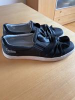 DOCKERS Mädchen Schuhe Gr. 37 in schwarz Schleife Bayern - Döhlau Vorschau