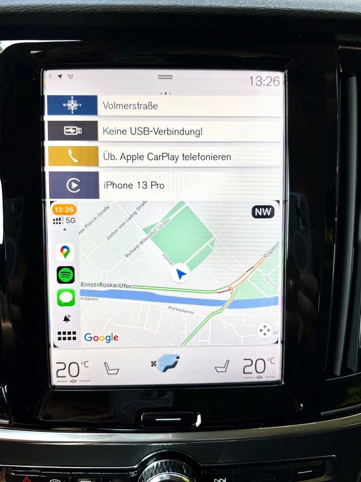 VOLVO V90 PRO 19" ACC INTELLISAFE KAMERA LEDER AUT wie NEU in Berlin