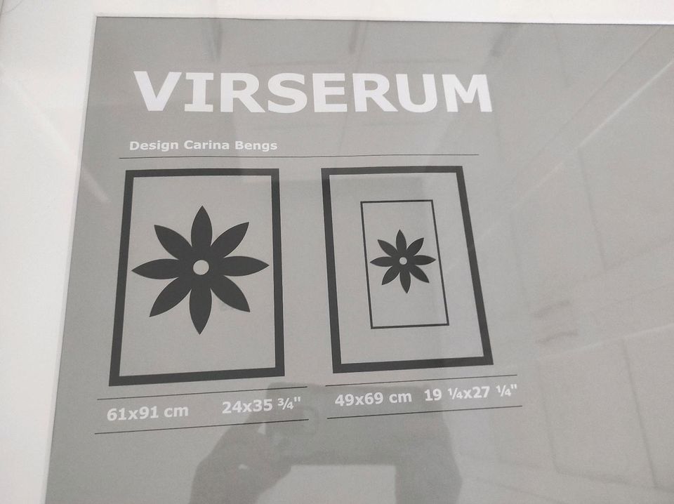 Ikea Bilderrahmen Virserum 60 x 90 in Schloß Holte-Stukenbrock