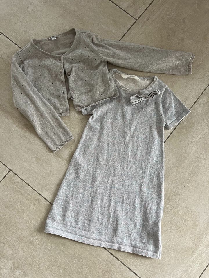 Süßes Mädchen Sommer Set 110/116 Glitzer H&M und Verbaudet top in Quickborn