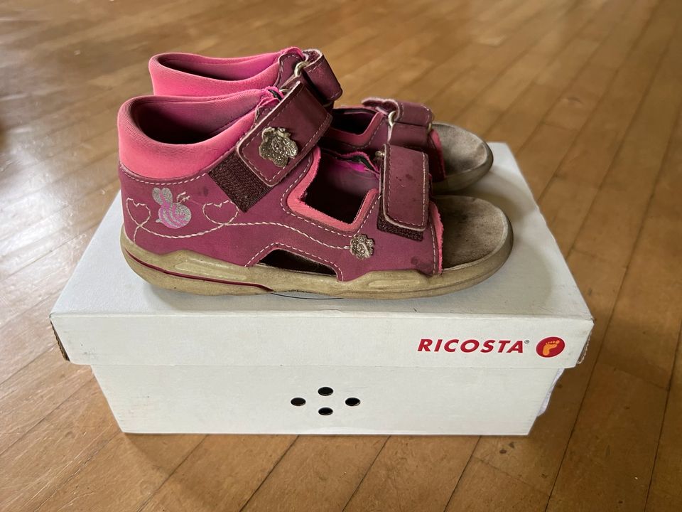 Ricosta Pepino Sandalen Kinder 26 pink Blumen in Hamburg