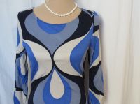 Boden direct Kleid Gr 36 38 blau weiß gemustert Jersey 70er Baden-Württemberg - Calw Vorschau